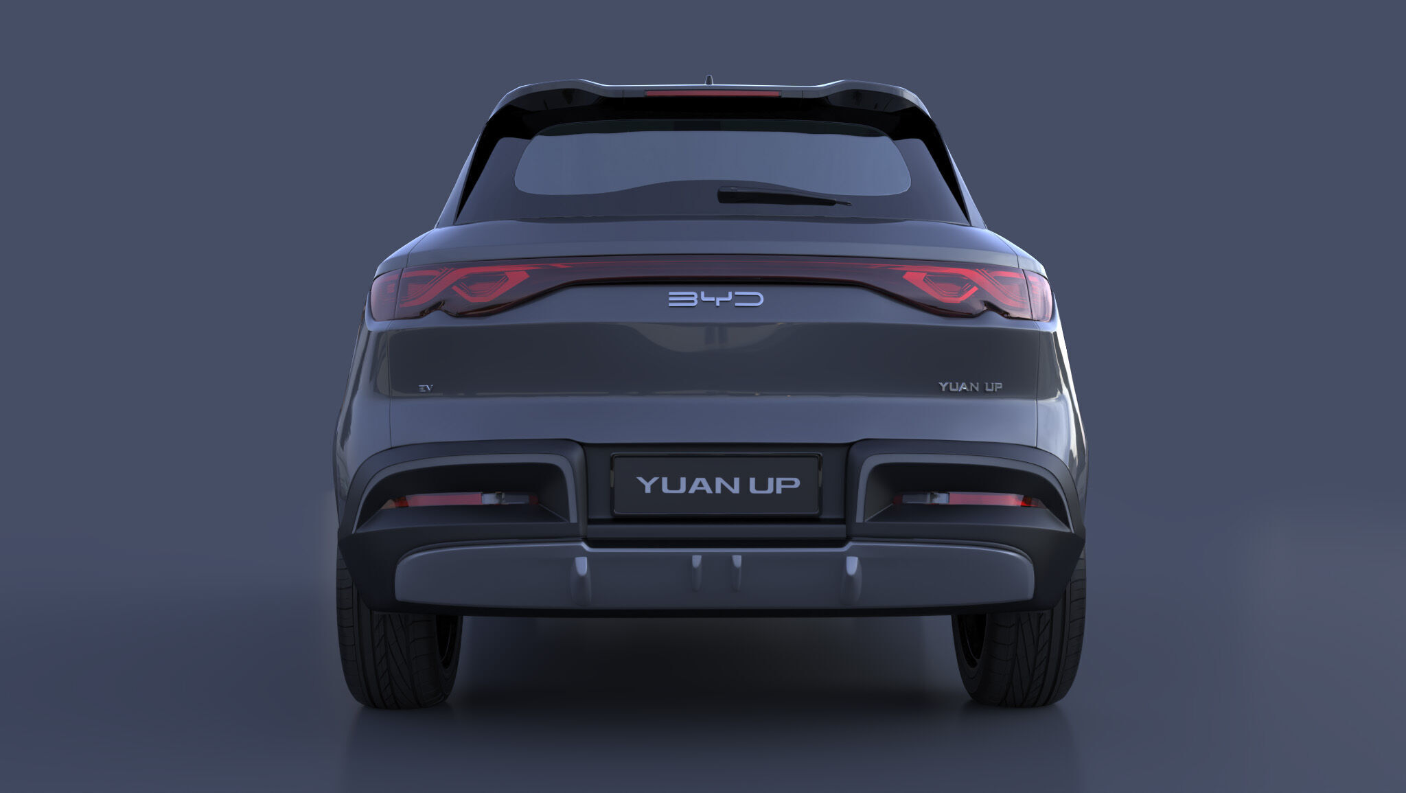 BYD YUAN UP 2024 ATTO2 3D model_3