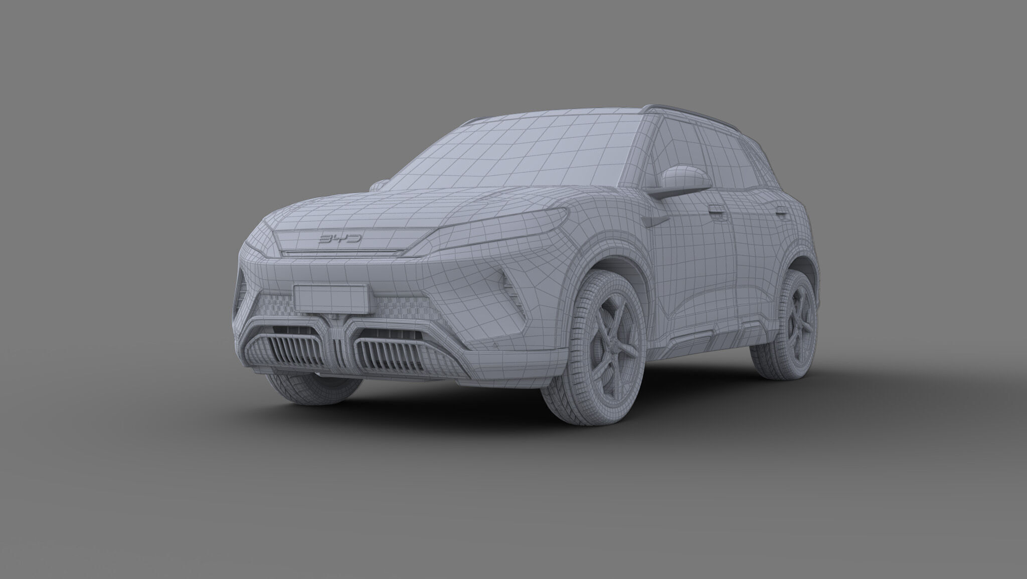 BYD YUAN UP 2024 ATTO2 3D model_6