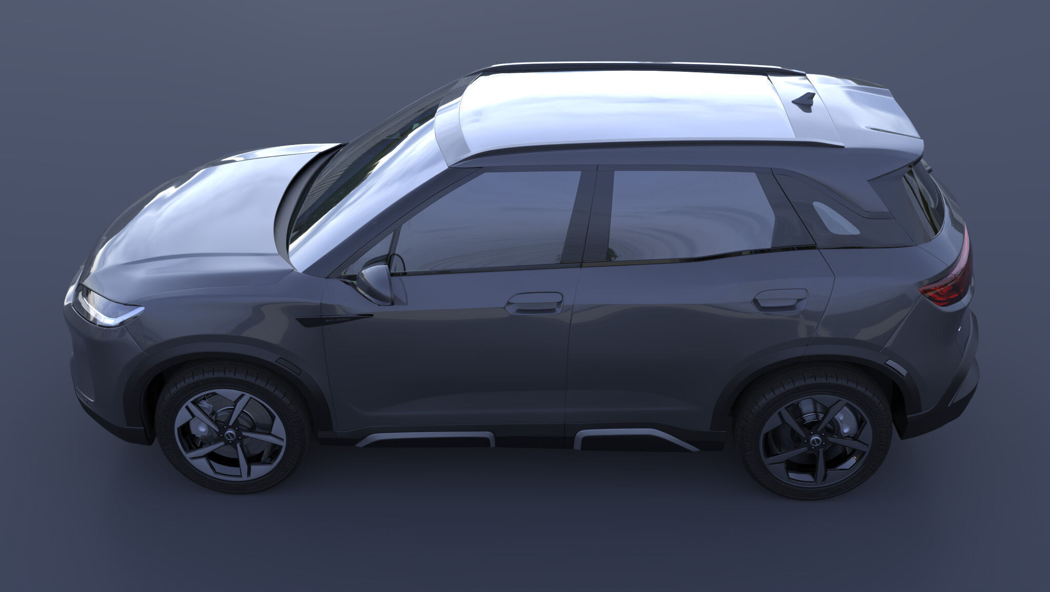 BYD YUAN UP 2024 ATTO2 3D model_1