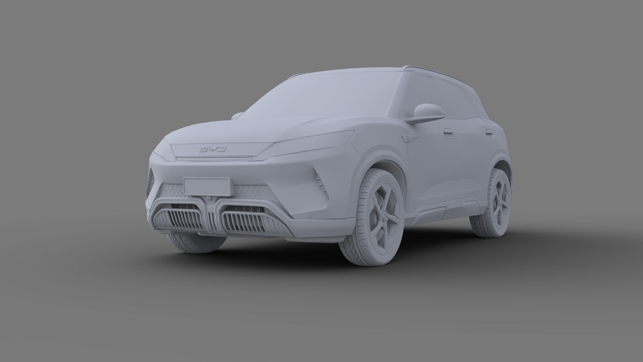 BYD YUAN UP 2024 ATTO2 3D model_5