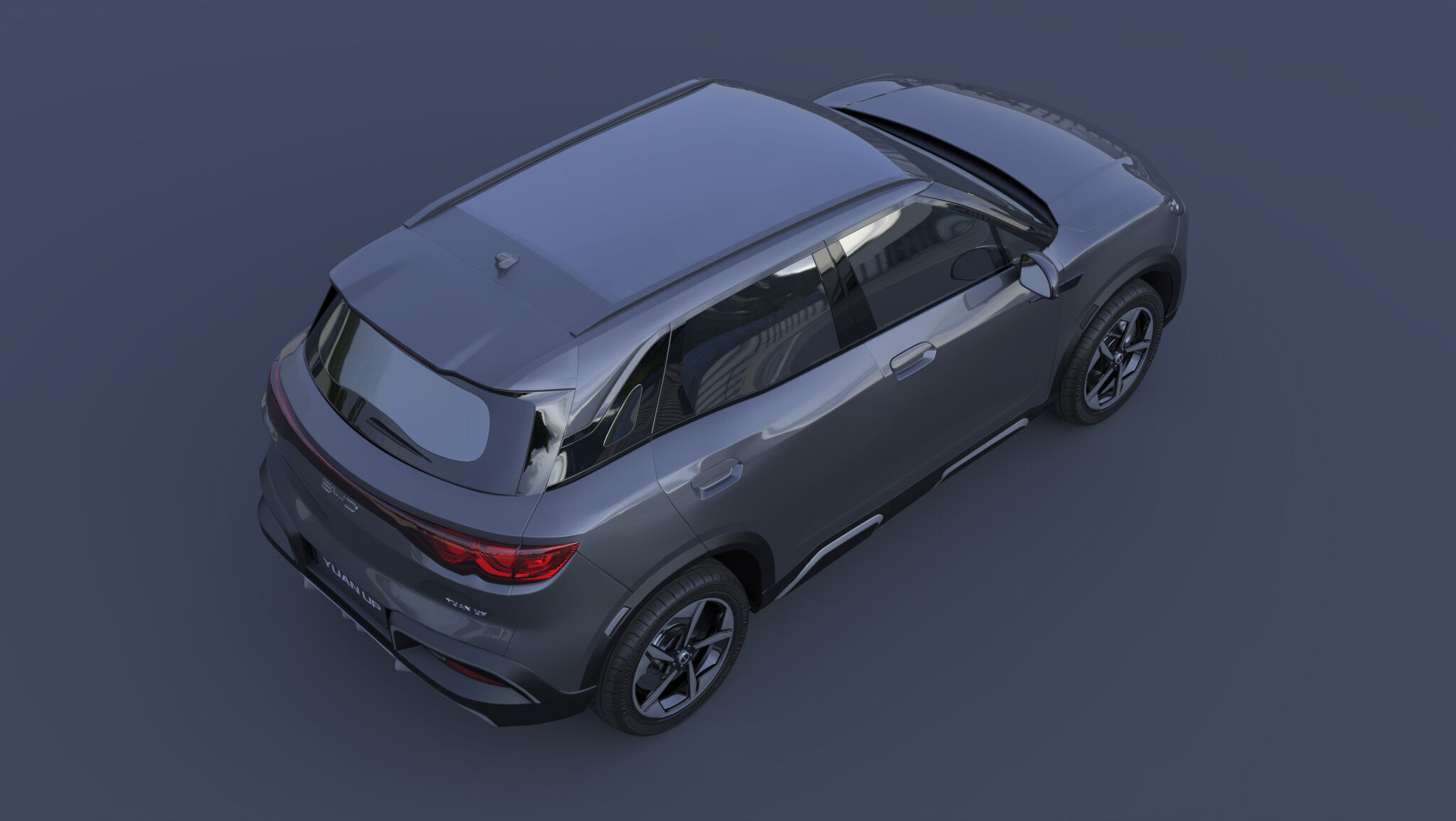 BYD YUAN UP 2024 ATTO2 3D model_2