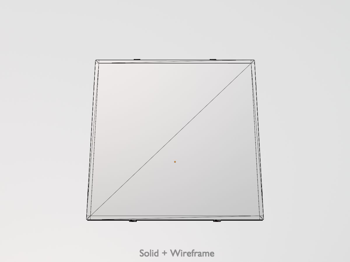 Solar module version 3 2x2m without stand 3D Model Collection_52
