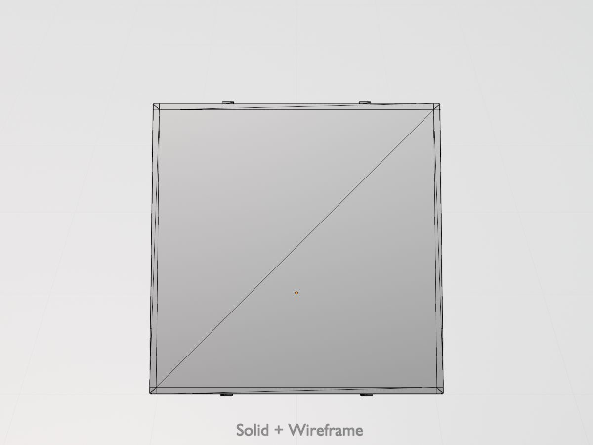 Solar module version 3 2x2m without stand 3D Model Collection_71