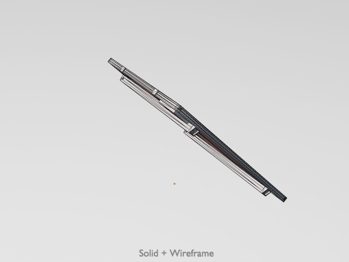 Solar module version 3 2x2m without stand 3D Model Collection_70