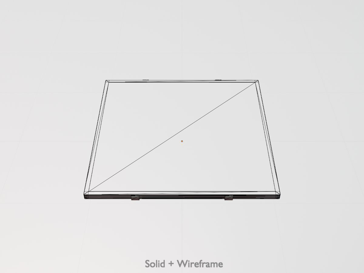 Solar module version 3 2x2m without stand 3D Model Collection_12