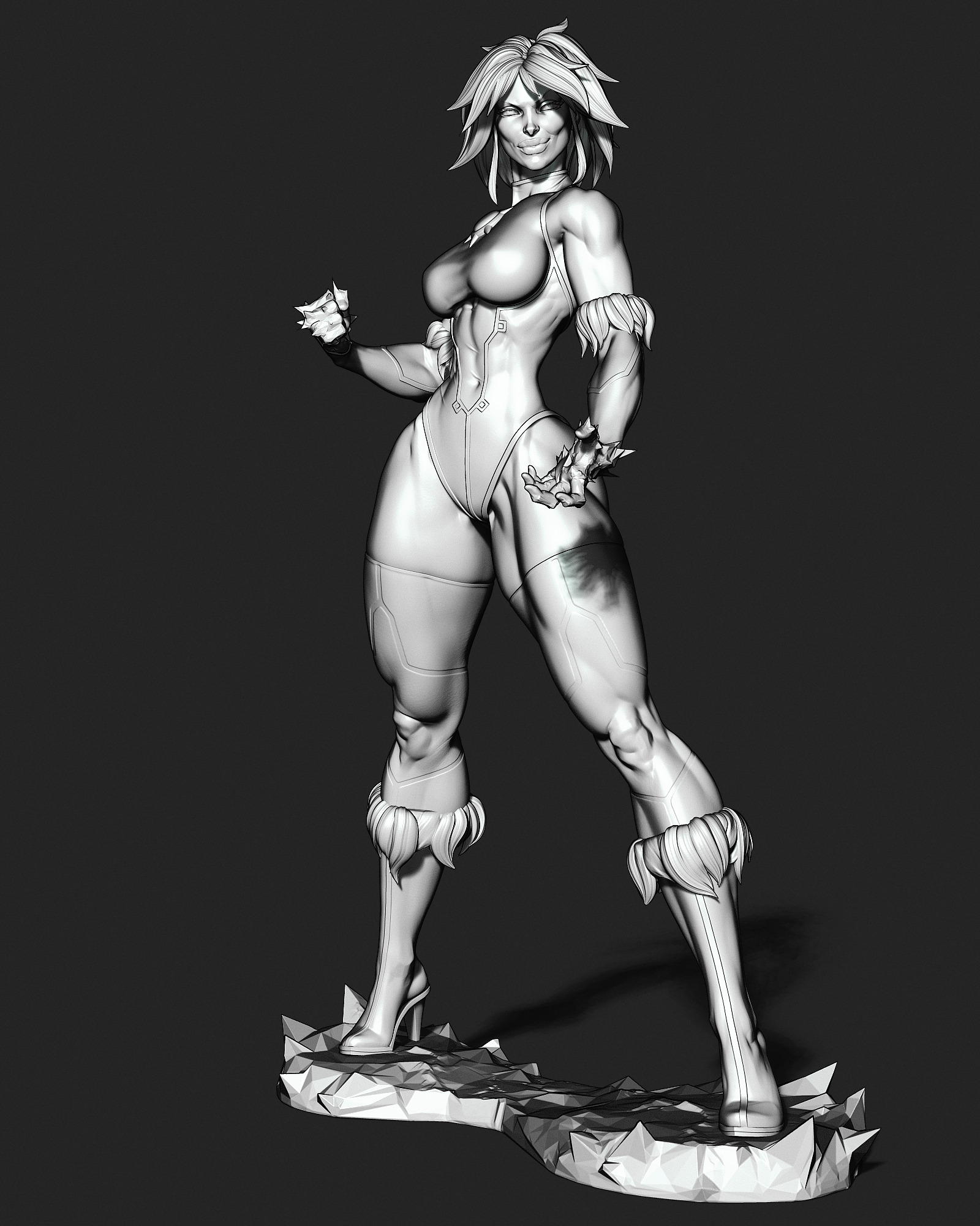 Killer Frost with NSFW 3D print model_21