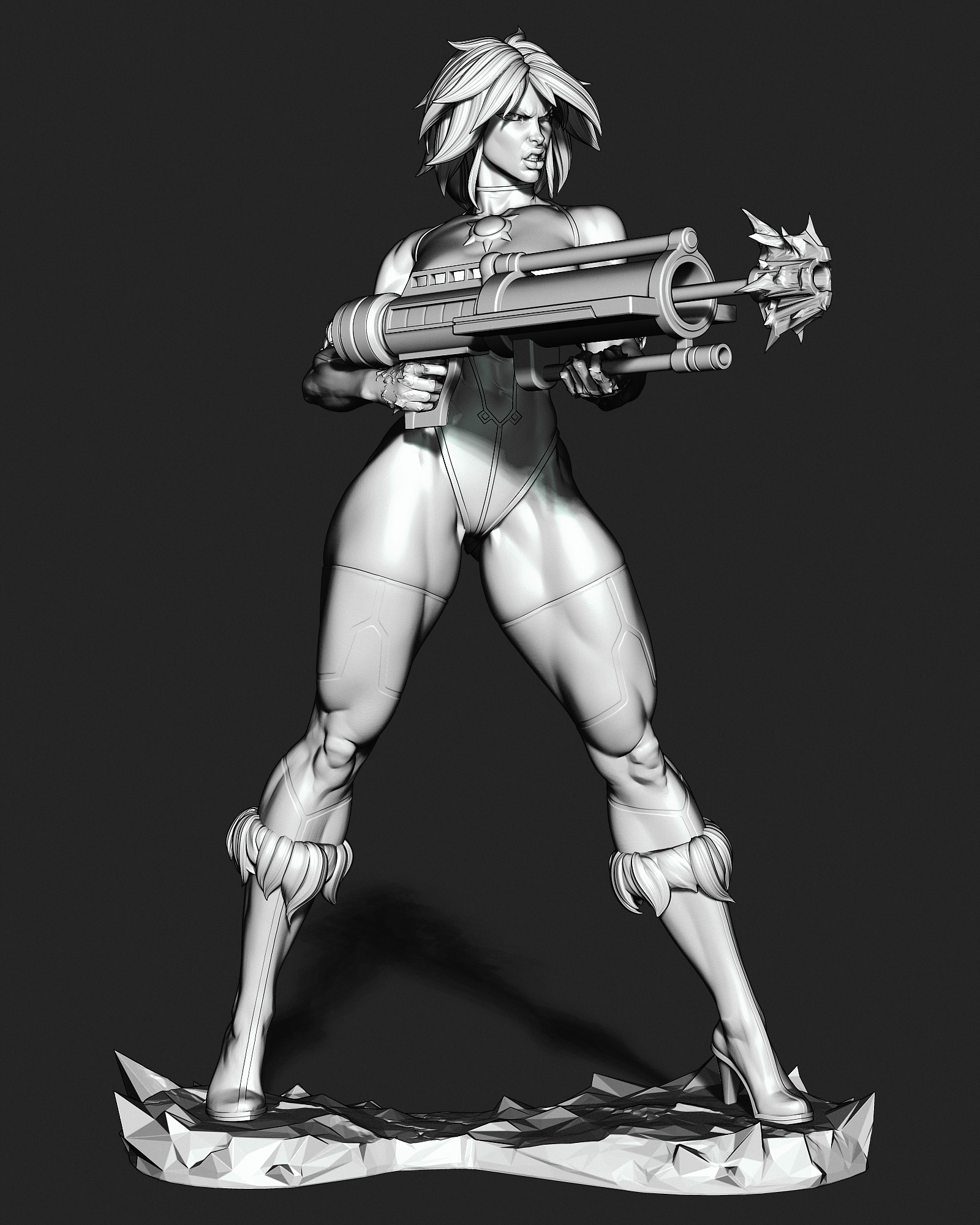 Killer Frost with NSFW 3D print model_14