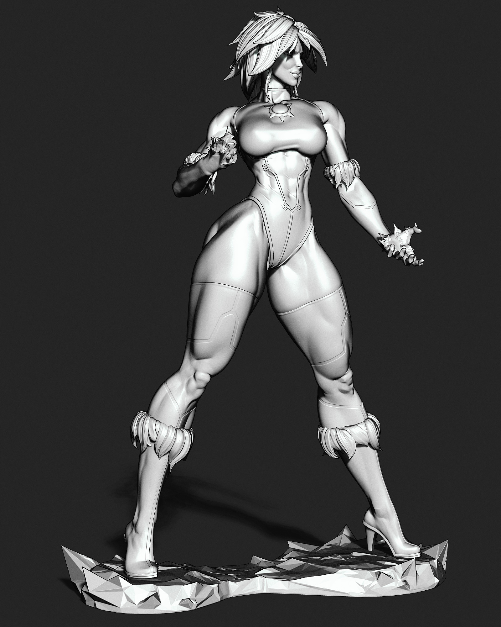 Killer Frost with NSFW 3D print model_22