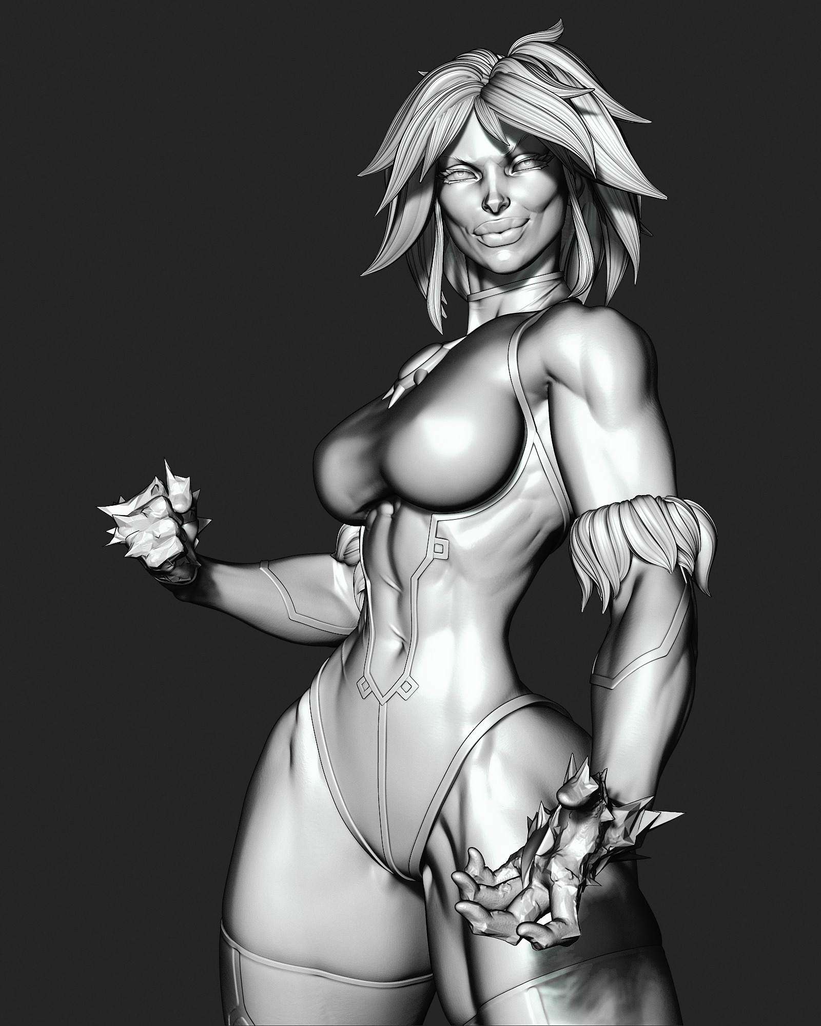 Killer Frost with NSFW 3D print model_24