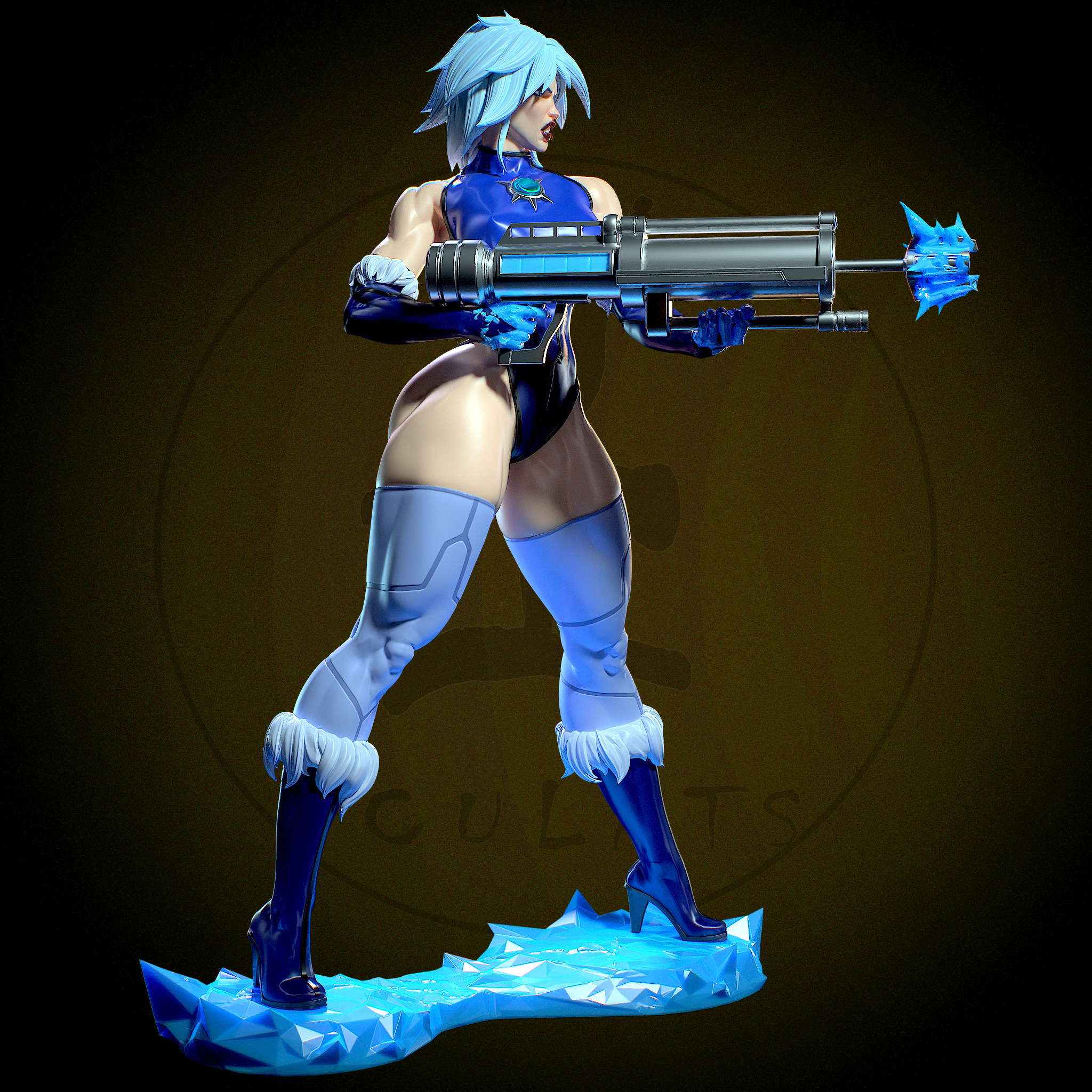 Killer Frost with NSFW 3D print model_3
