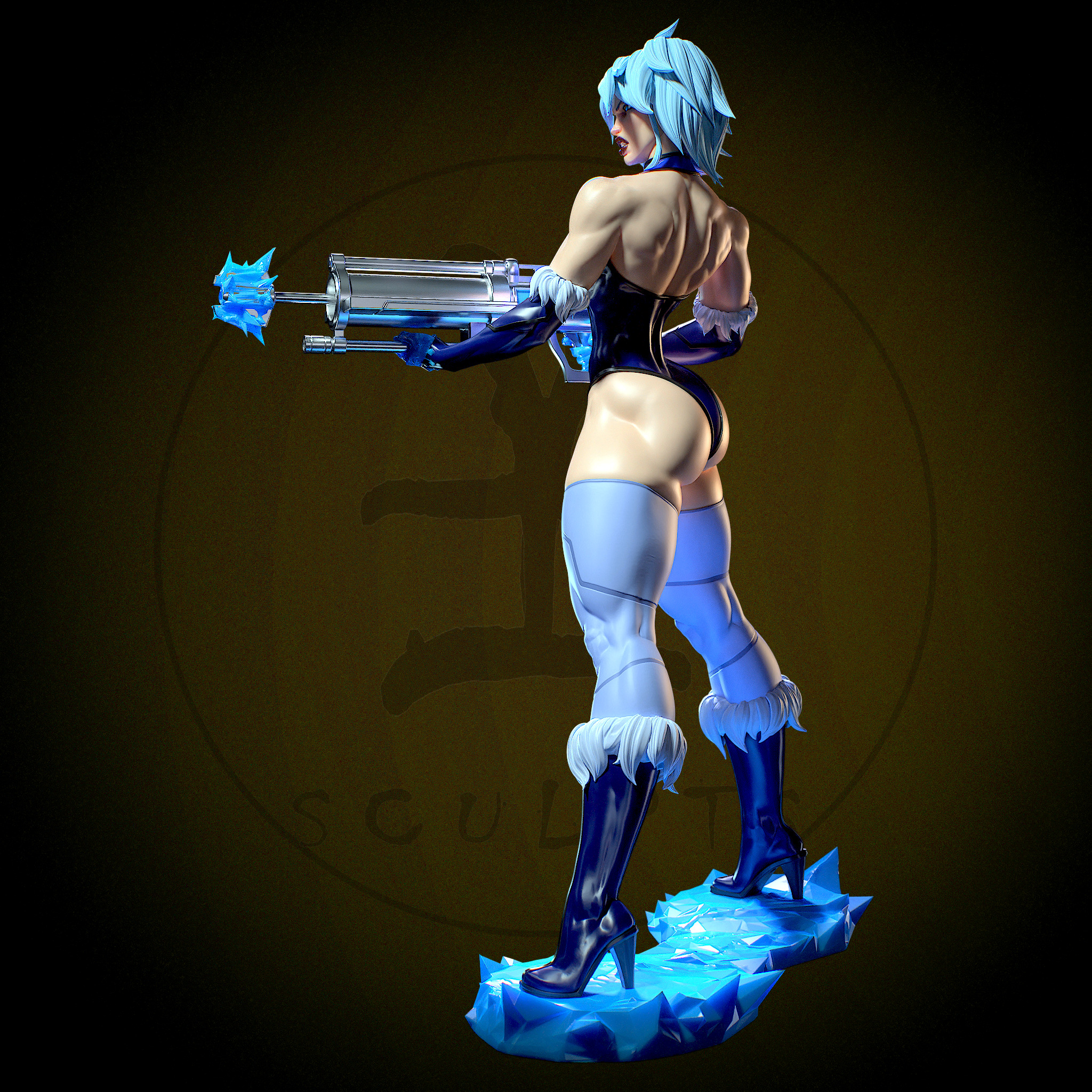 Killer Frost with NSFW 3D print model_7