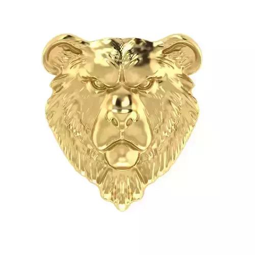 bear head pendant