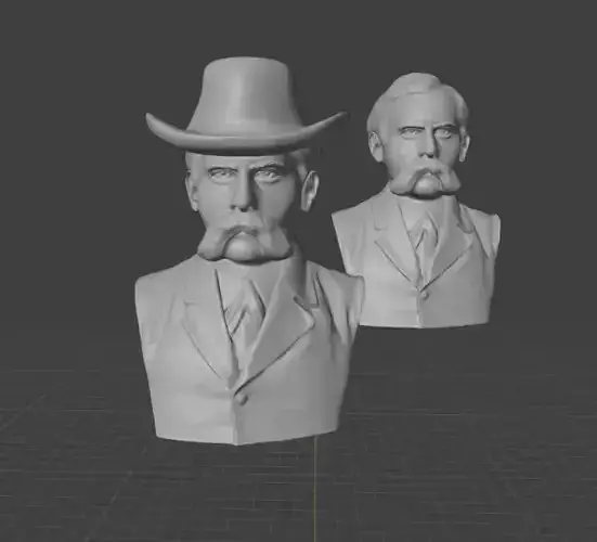 Wyatt Earp 3D print model
