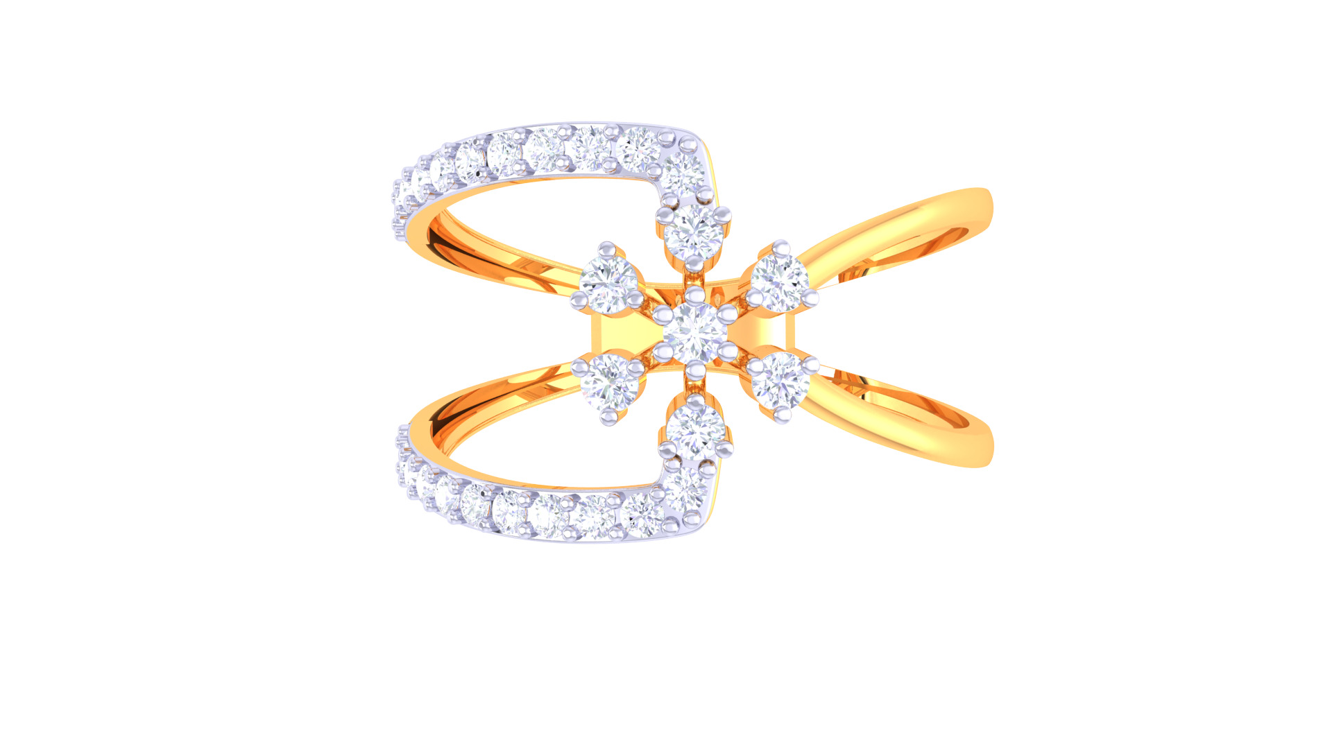 Women Ring Render 3dm STL OBJ FBX Details  3D print model_3