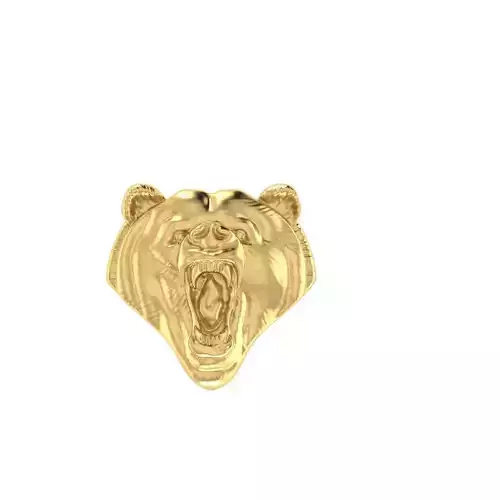 bear head pendant