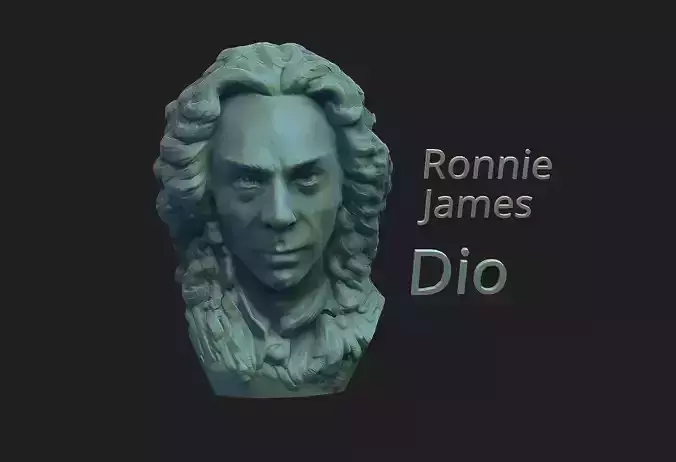 Ronnie James Dio  3D print model