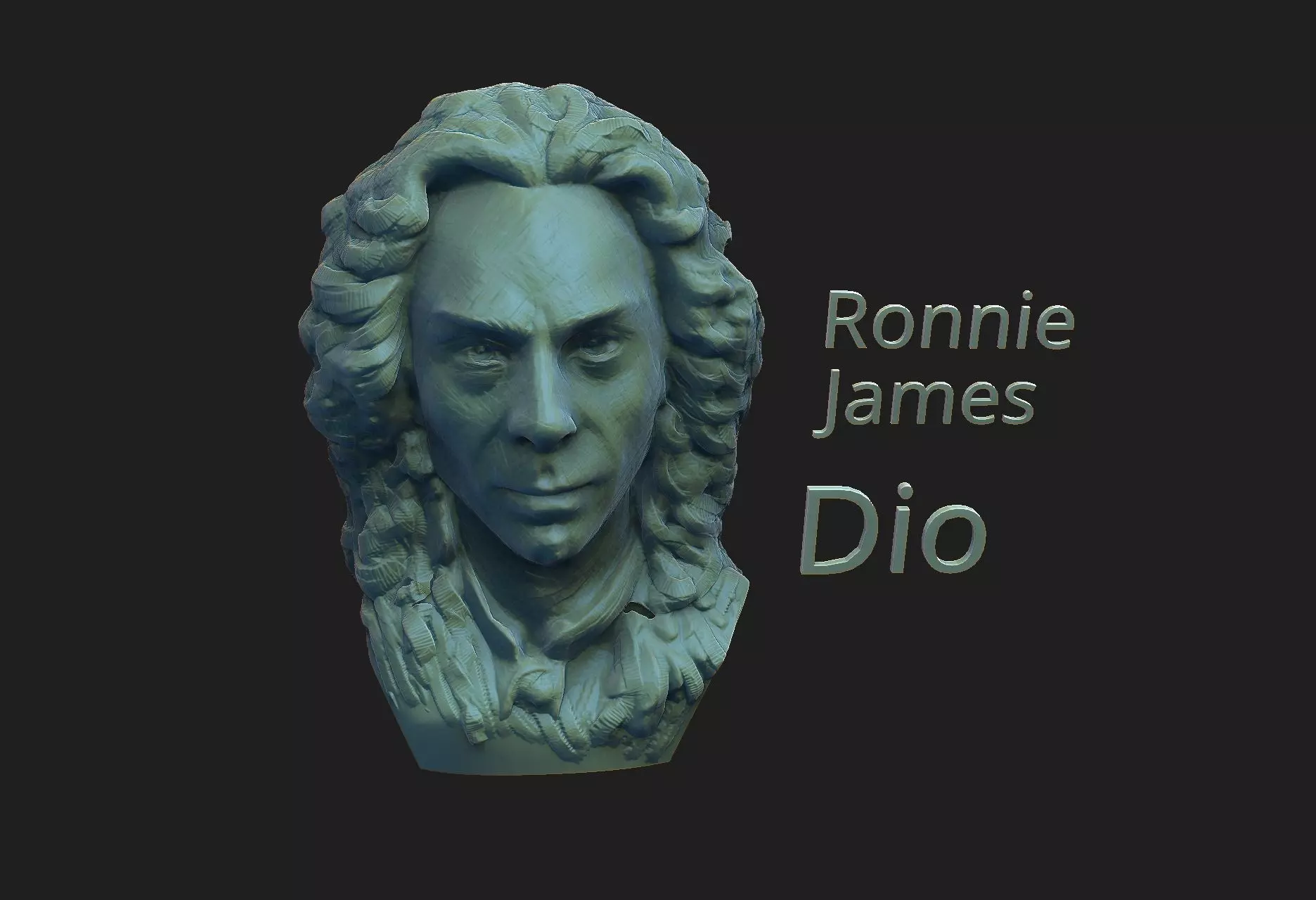 Ronnie James Dio 3D print model