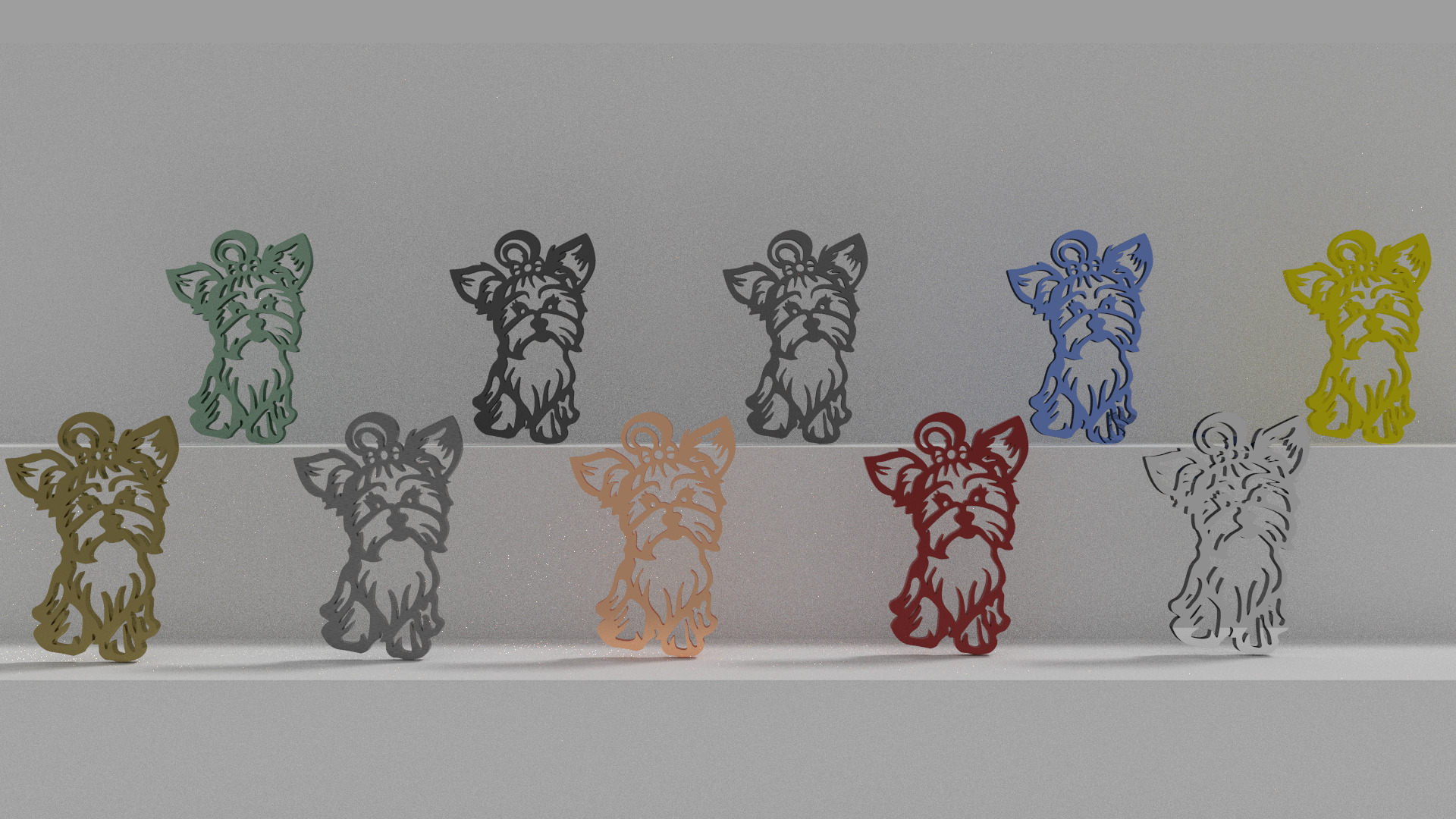 Christmas tree toy 3D print model_3