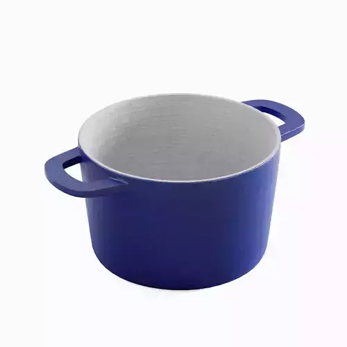Old Baking Dish 05 Low-poly 3D model