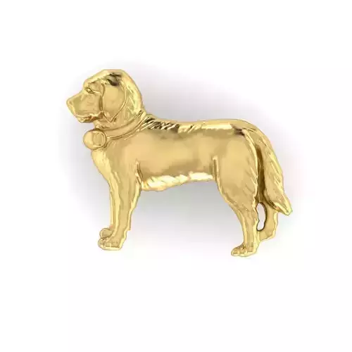 Labrador Gold Necklace Charms And Dog Jewelry   Dog Head