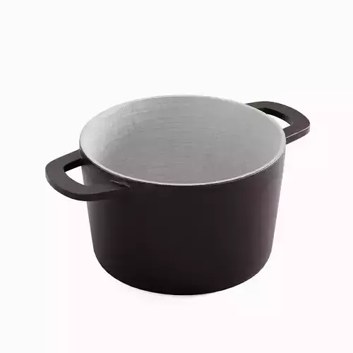 Old Baking Dish 06 Low-poly 3D model