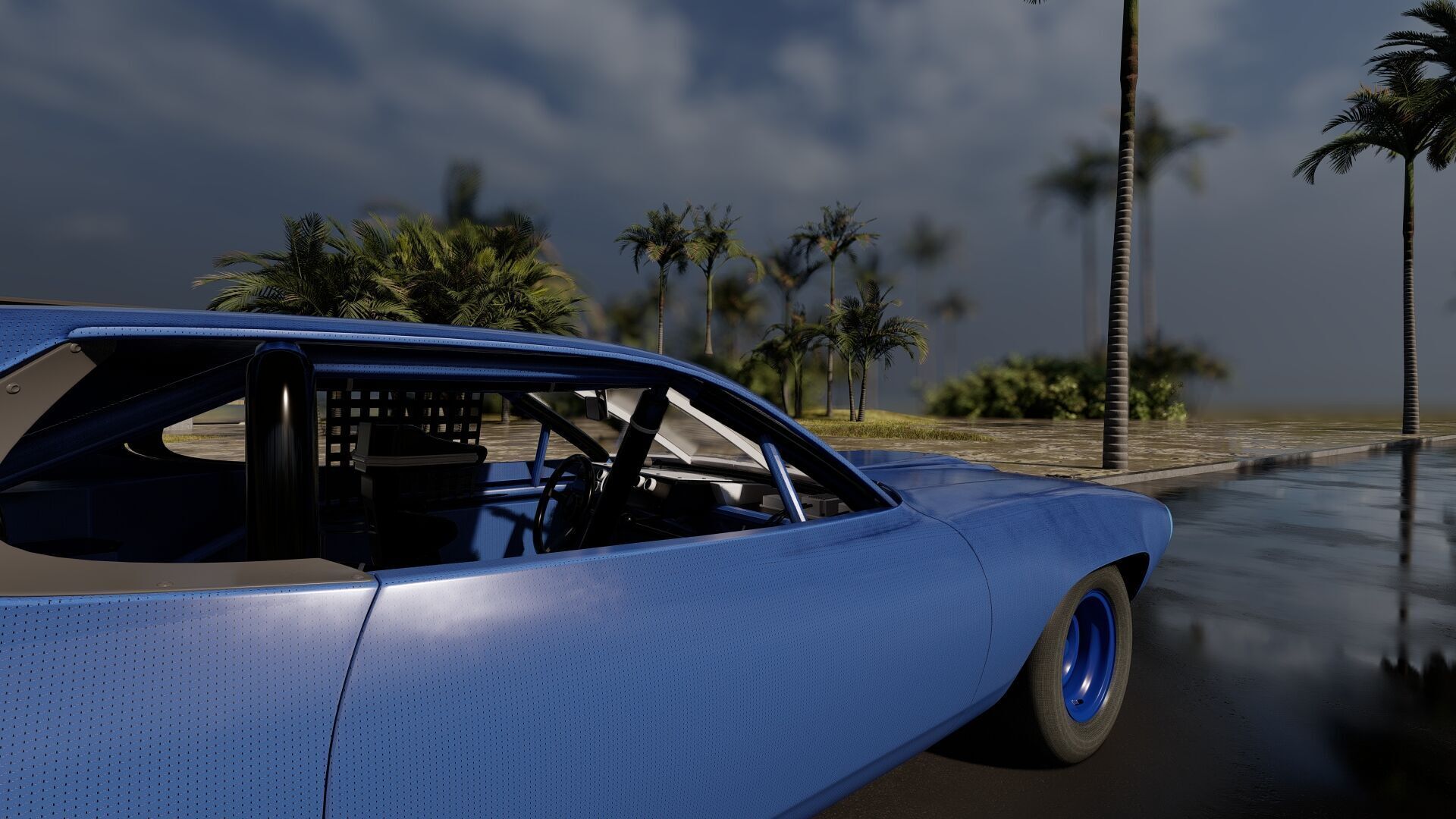 Plymouth Road Runner 3D model_8