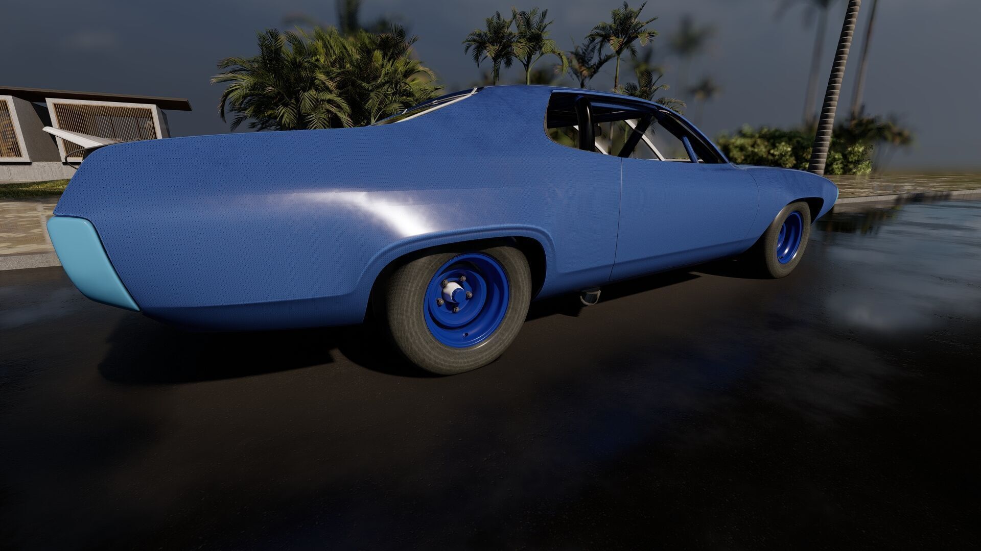 Plymouth Road Runner 3D model_7