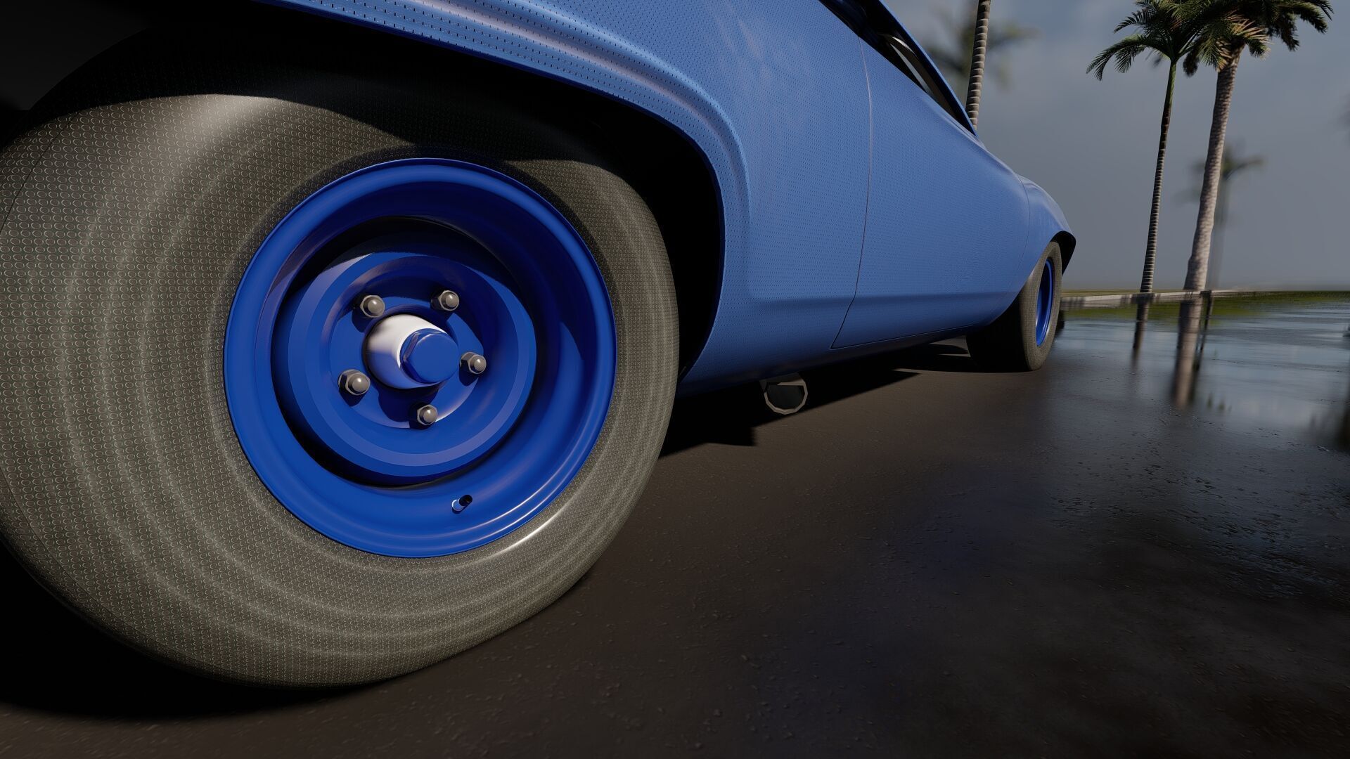 Plymouth Road Runner 3D model_6