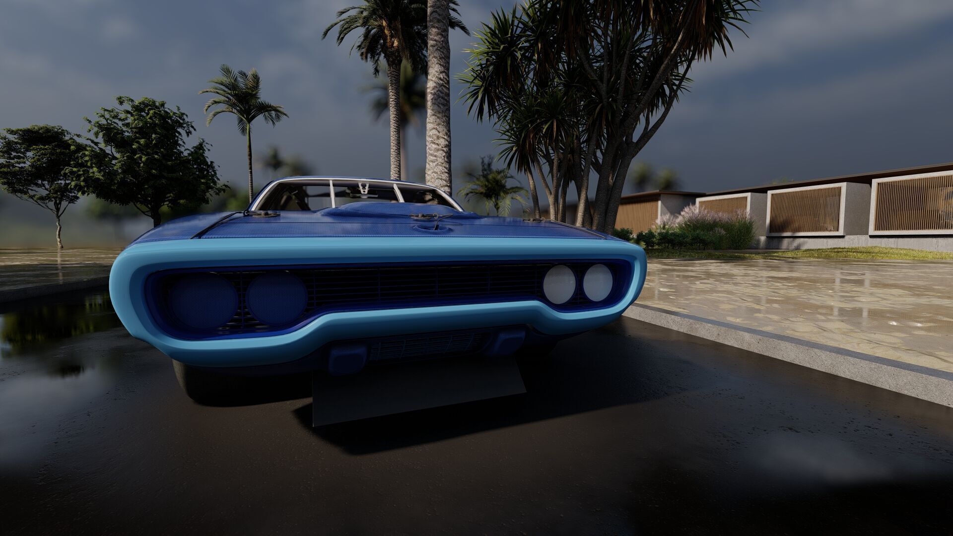 Plymouth Road Runner 3D model_2