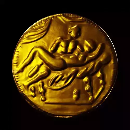 Roman Spintria Coin - High-Detail Historical Replica 3D print model