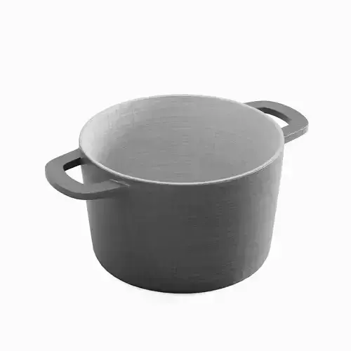 Old Baking Dish 08 Low-poly 3D model