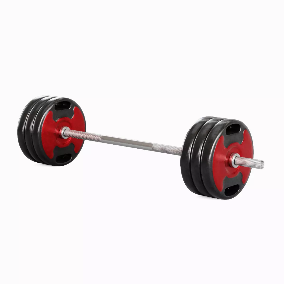 Techno Gym Barbell 05 3D model_0