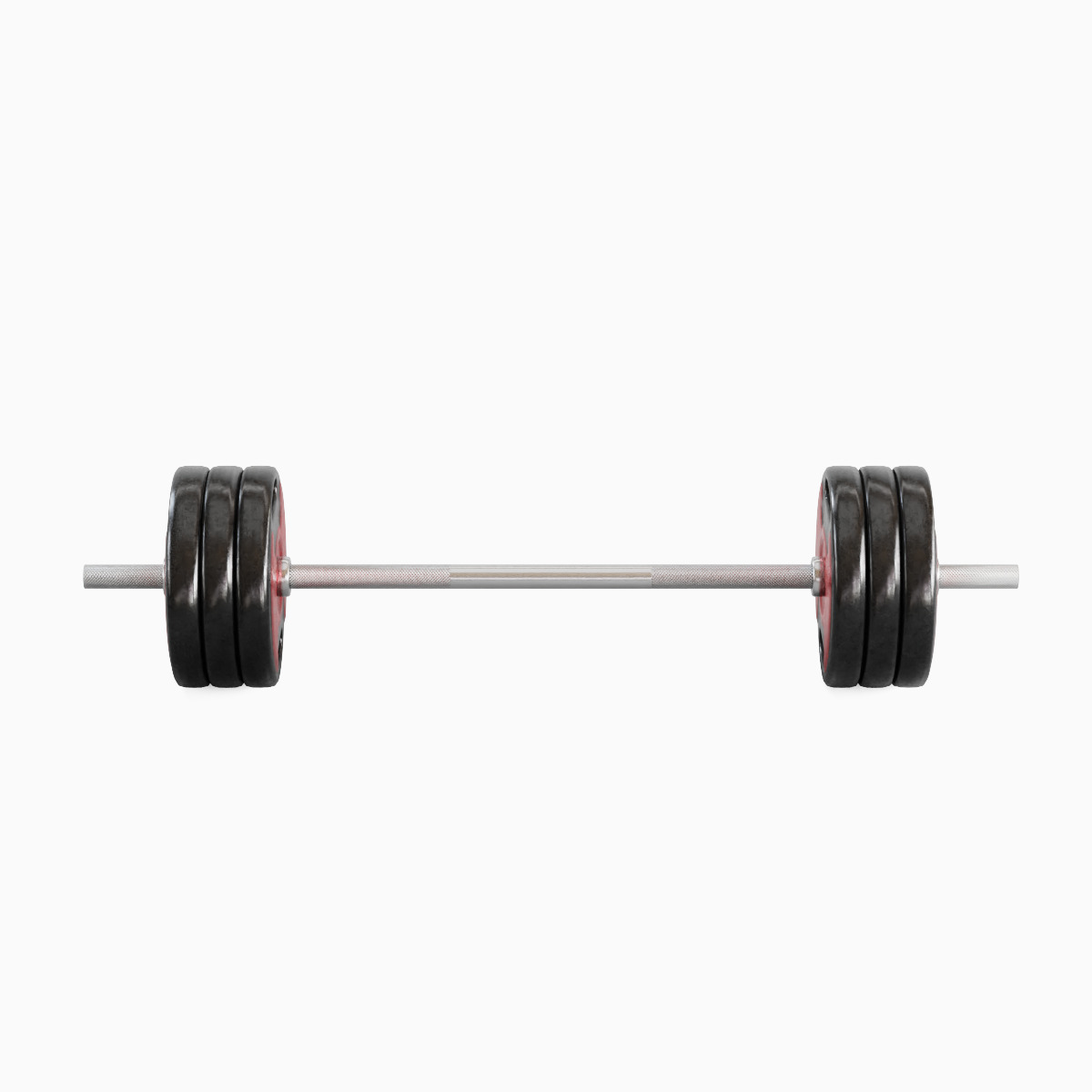 Techno Gym Barbell 05 3D model_3