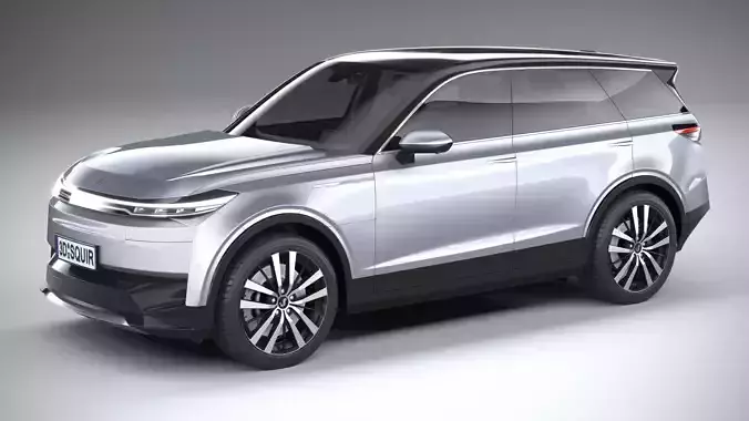 Generic SUV v1 2025 3D model Generic SUV v1 2025 3D model