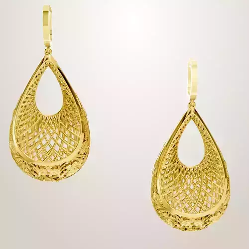 Indian patterns earring