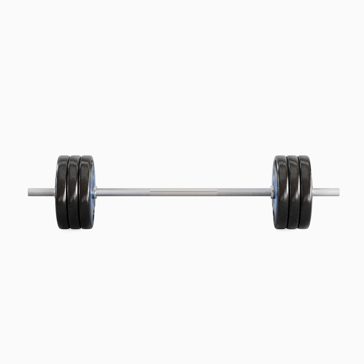 Techno Gym Barbell 06 3D model_3