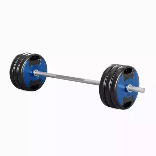 Techno Gym Barbell 06 3D model