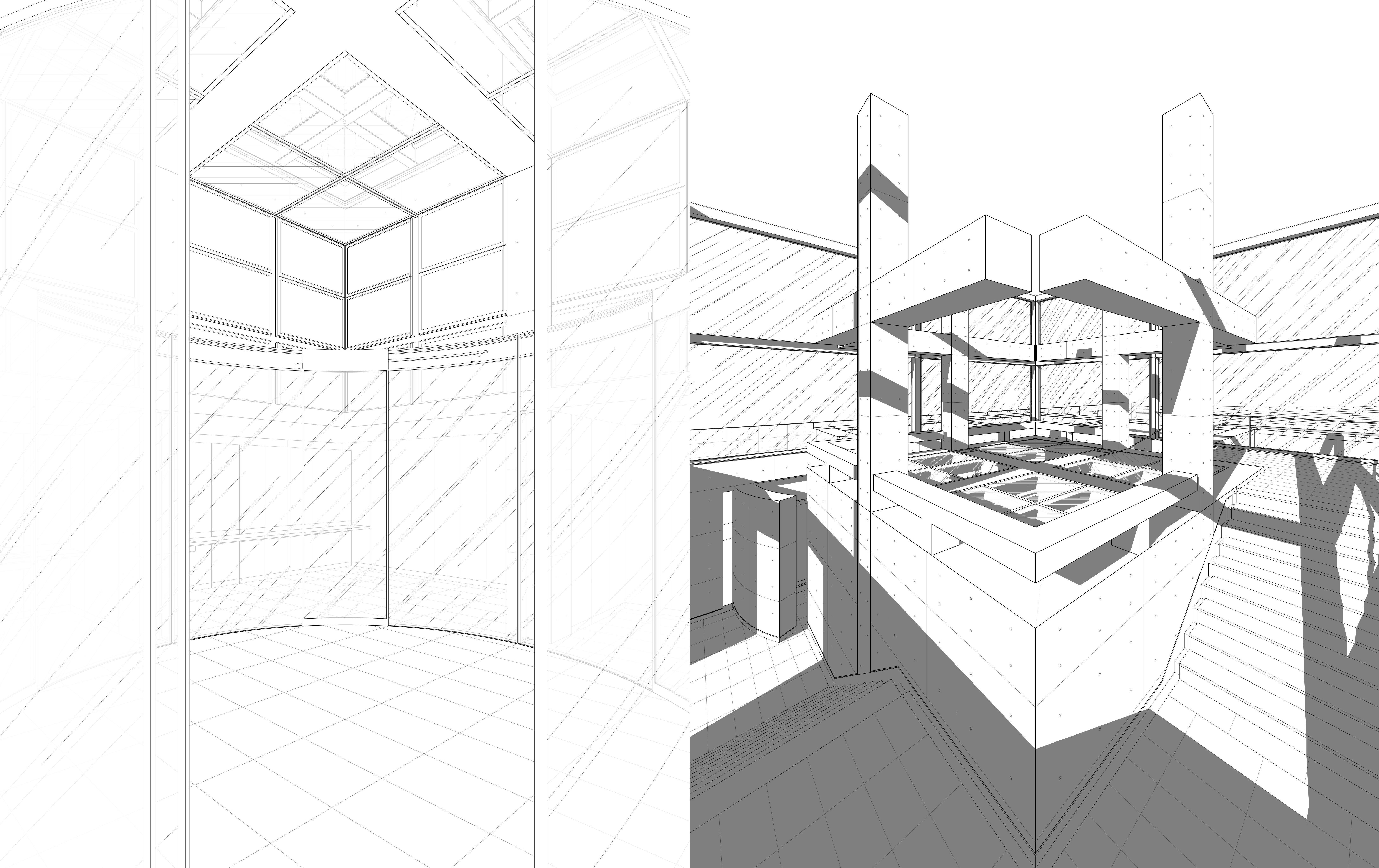 Tadao Ando - Church on the Water 3D model_23