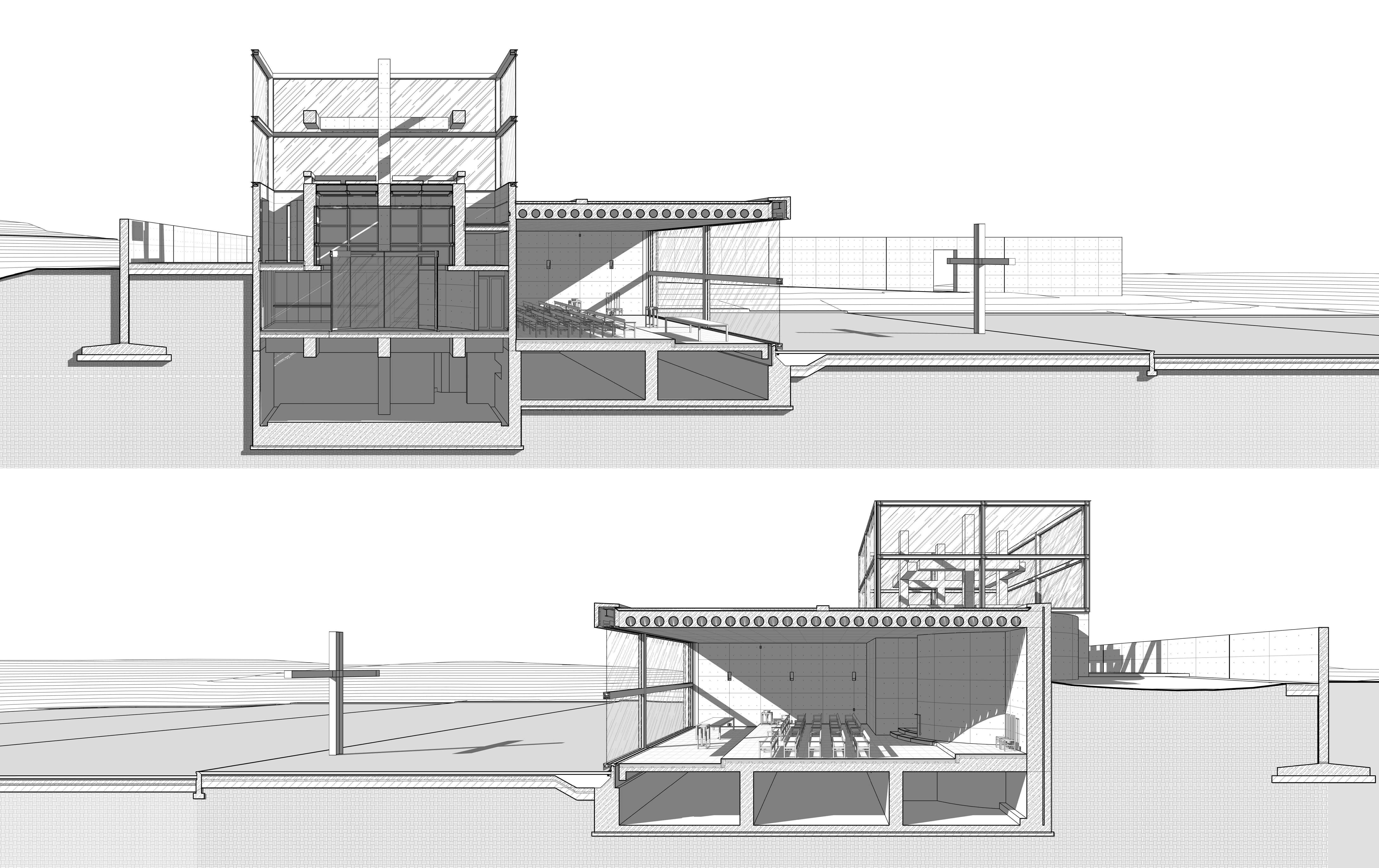 Tadao Ando - Church on the Water 3D model_3