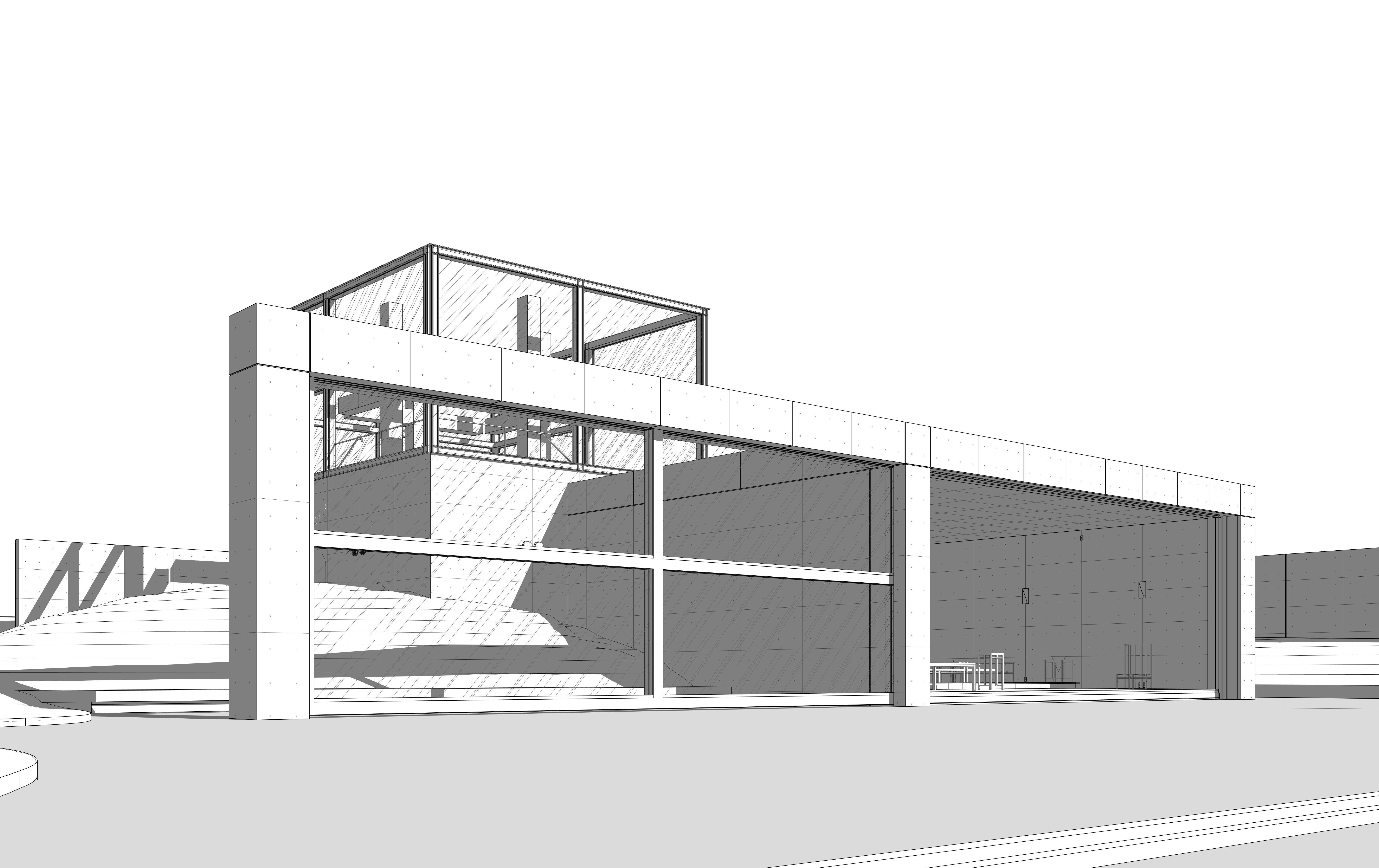 Tadao Ando - Church on the Water 3D model_1