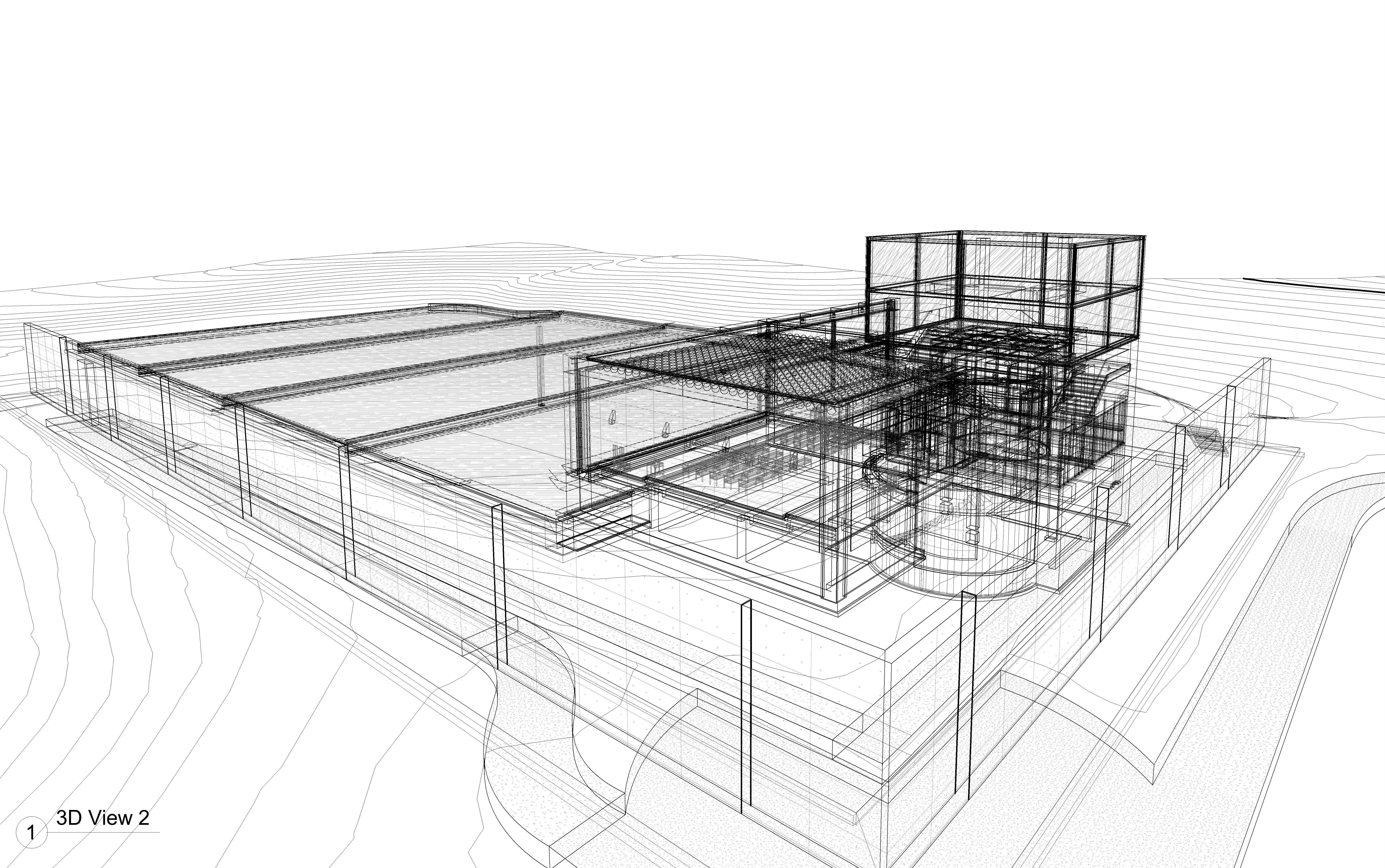 Tadao Ando - Church on the Water 3D model_28