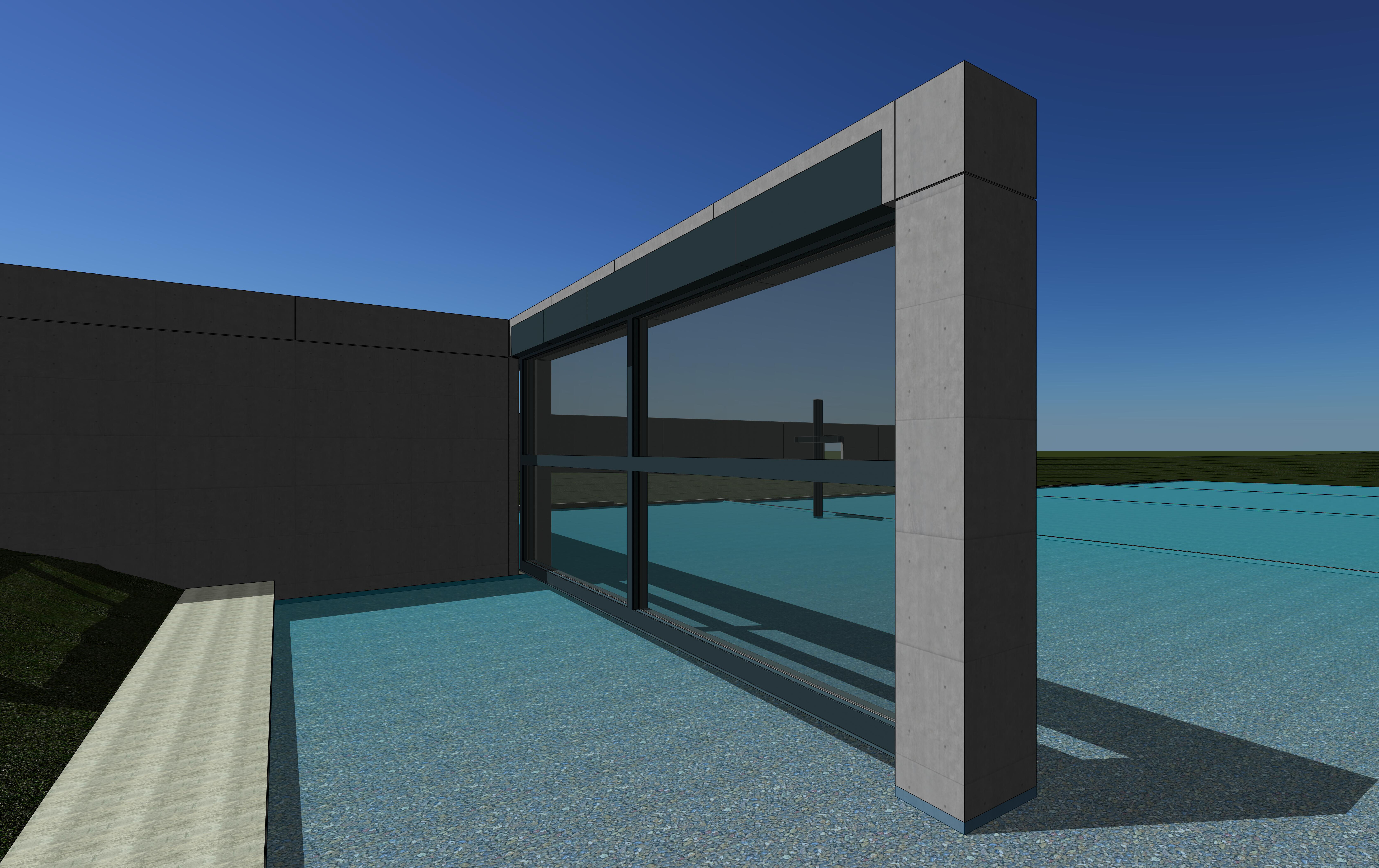 Tadao Ando - Church on the Water 3D model_18