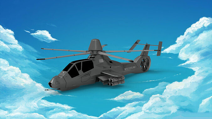 Boeing Sikorsky RAH-66 Comanche 3D model