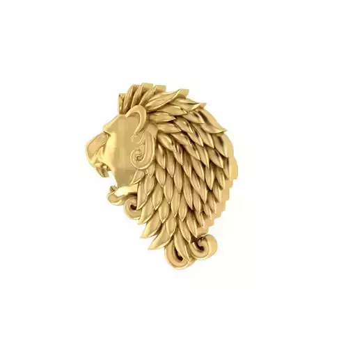 lion head pendant