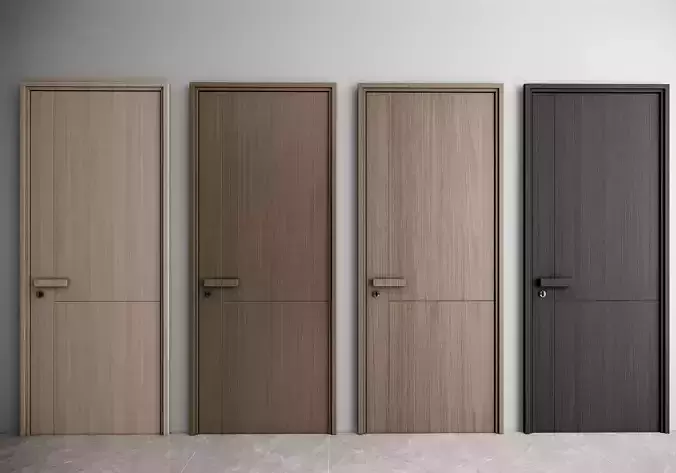 Door Modern bedroom-door-entrance door-wooden door