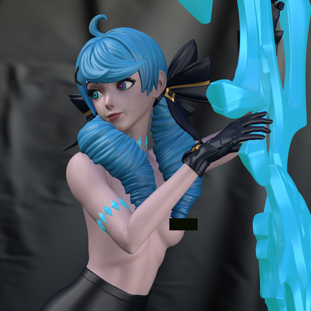 Gwen League of Legends 3D print model_9