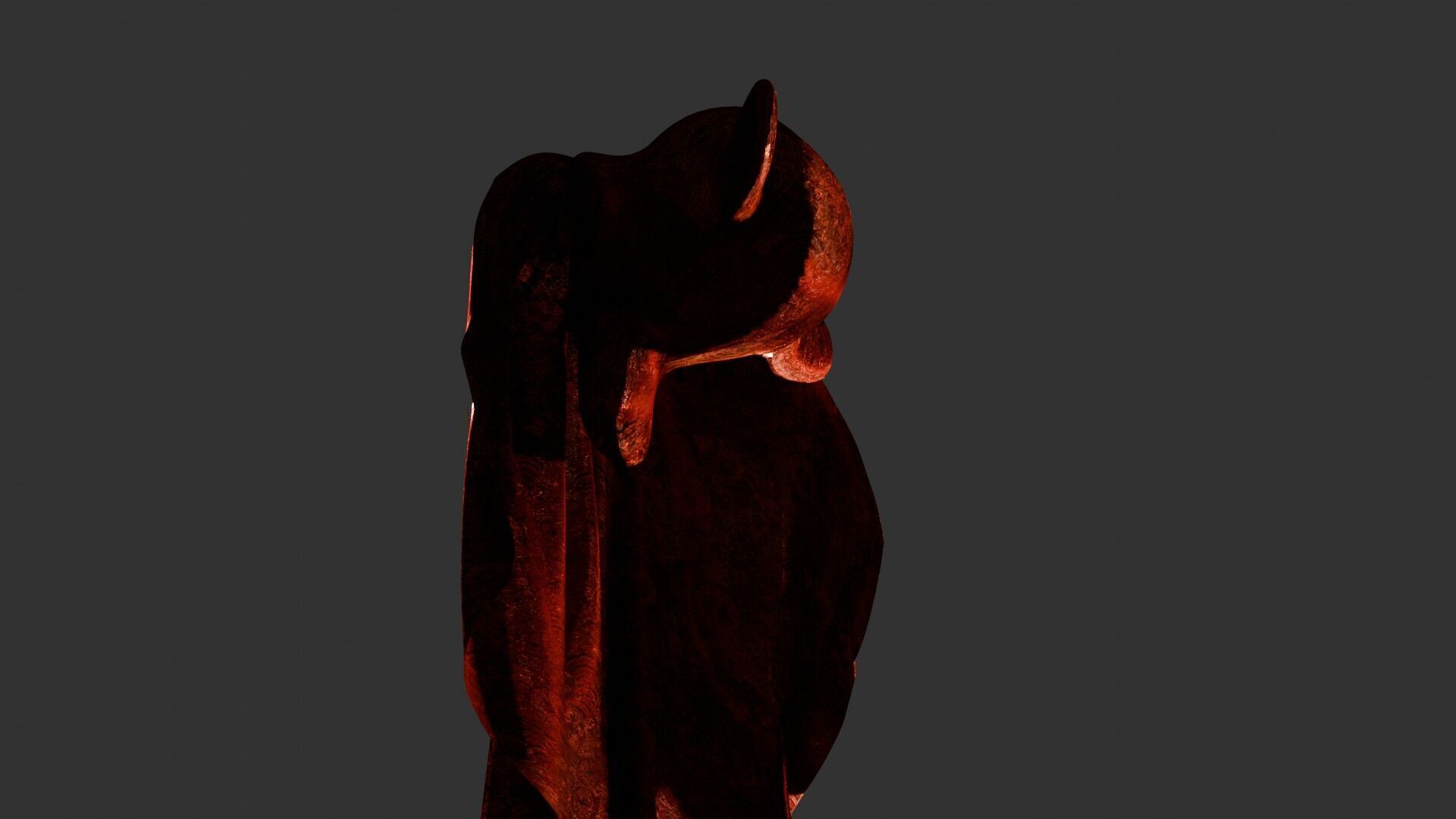 Oriental Fabric Seamless Material Asian Pattern Low-poly 3D model_73