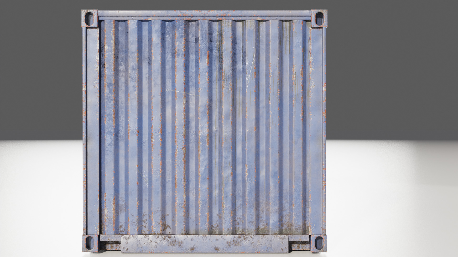 Shipping Container spp Low-poly 3D model_9