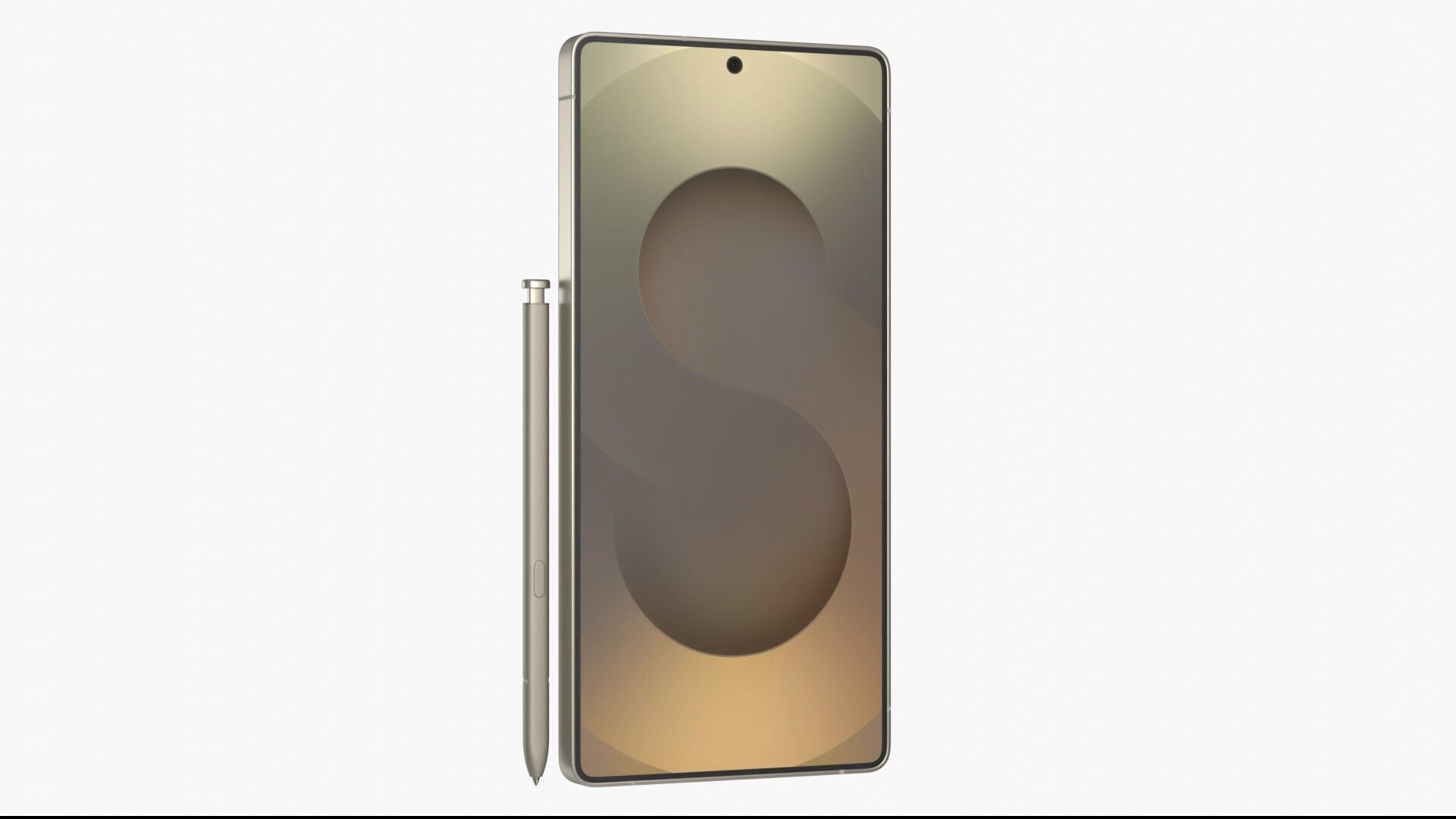 Samsung Galaxy S25 Ultra Titanium Gray 3D model_9