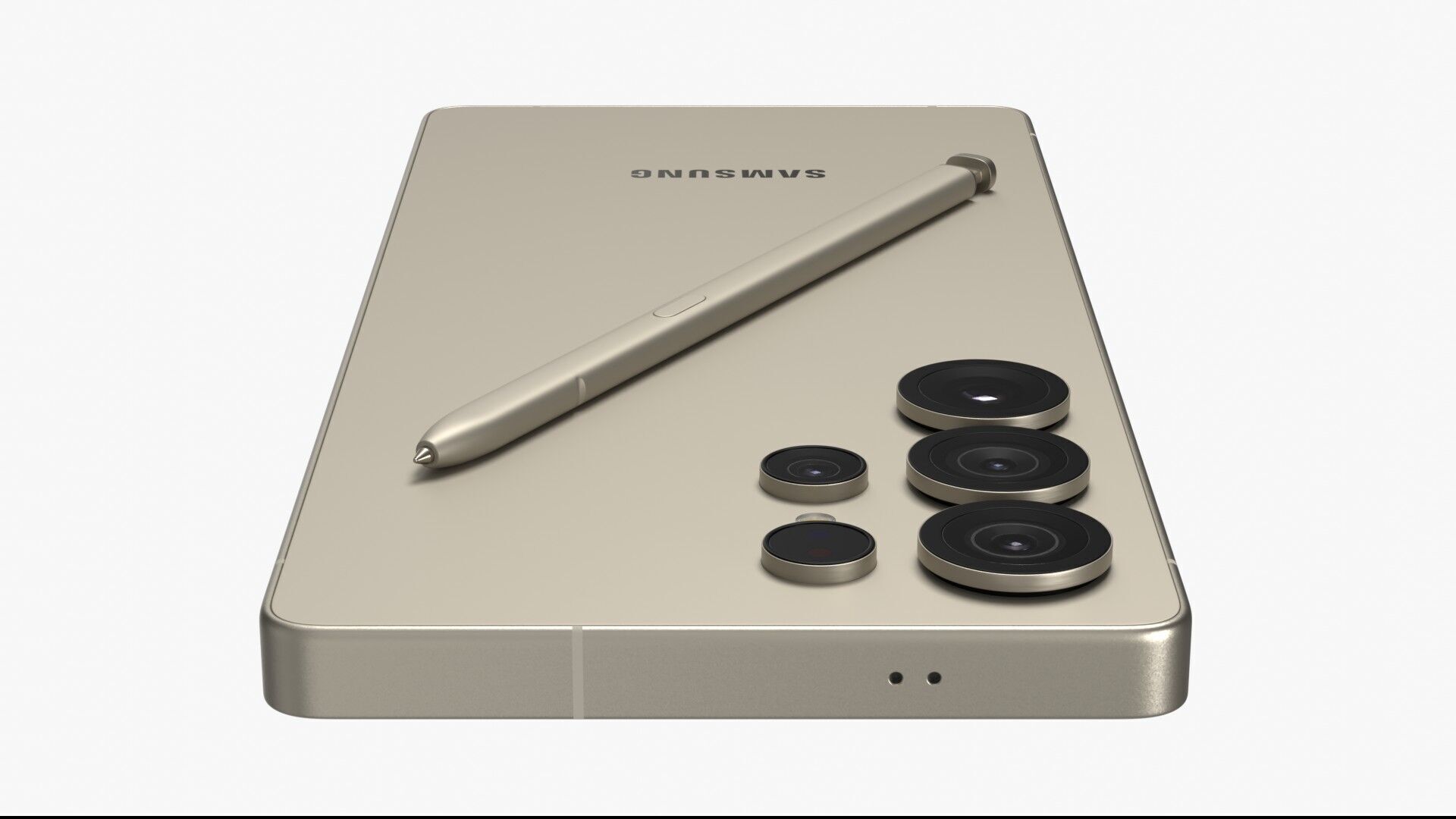 Samsung Galaxy S25 Ultra Titanium Gray 3D model_4